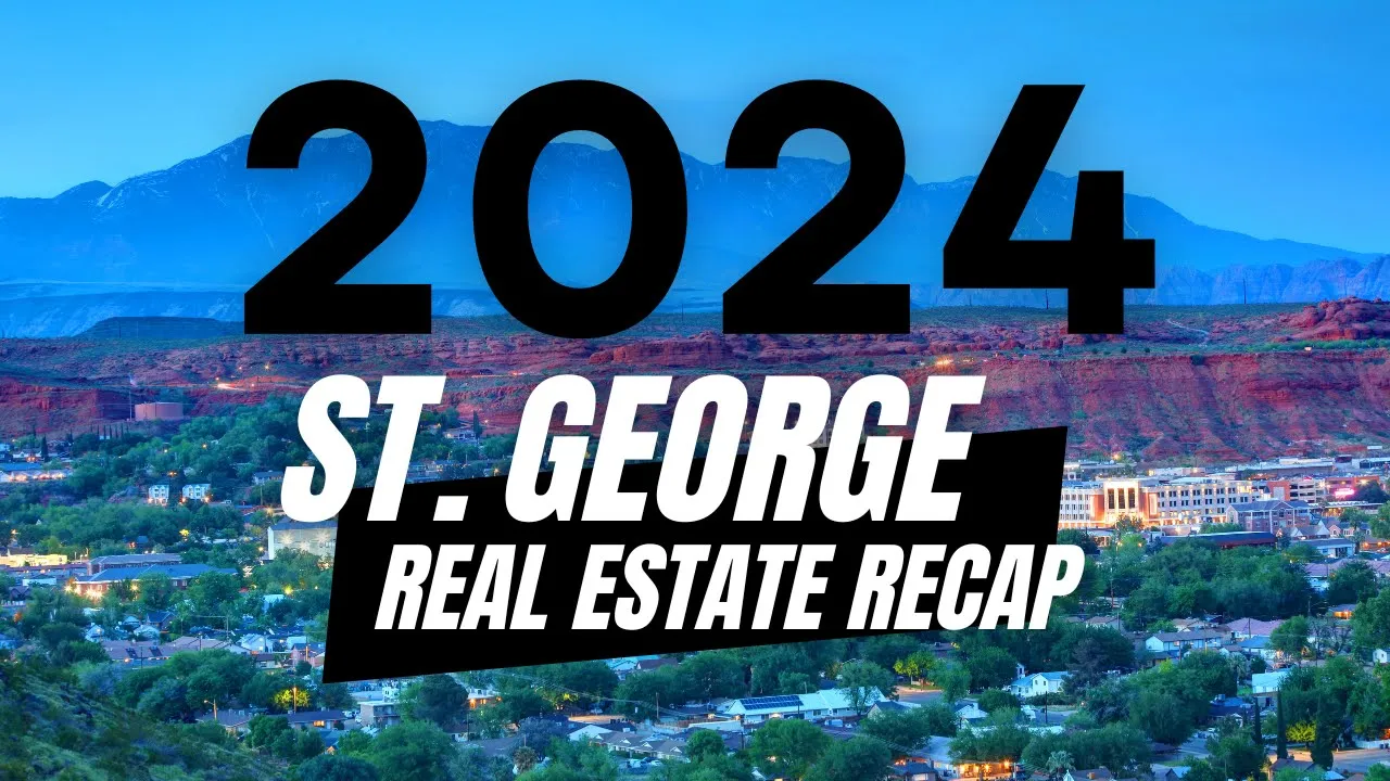 1600 Homes Unsold! | 2024 St. George Real Estate Recap header image.