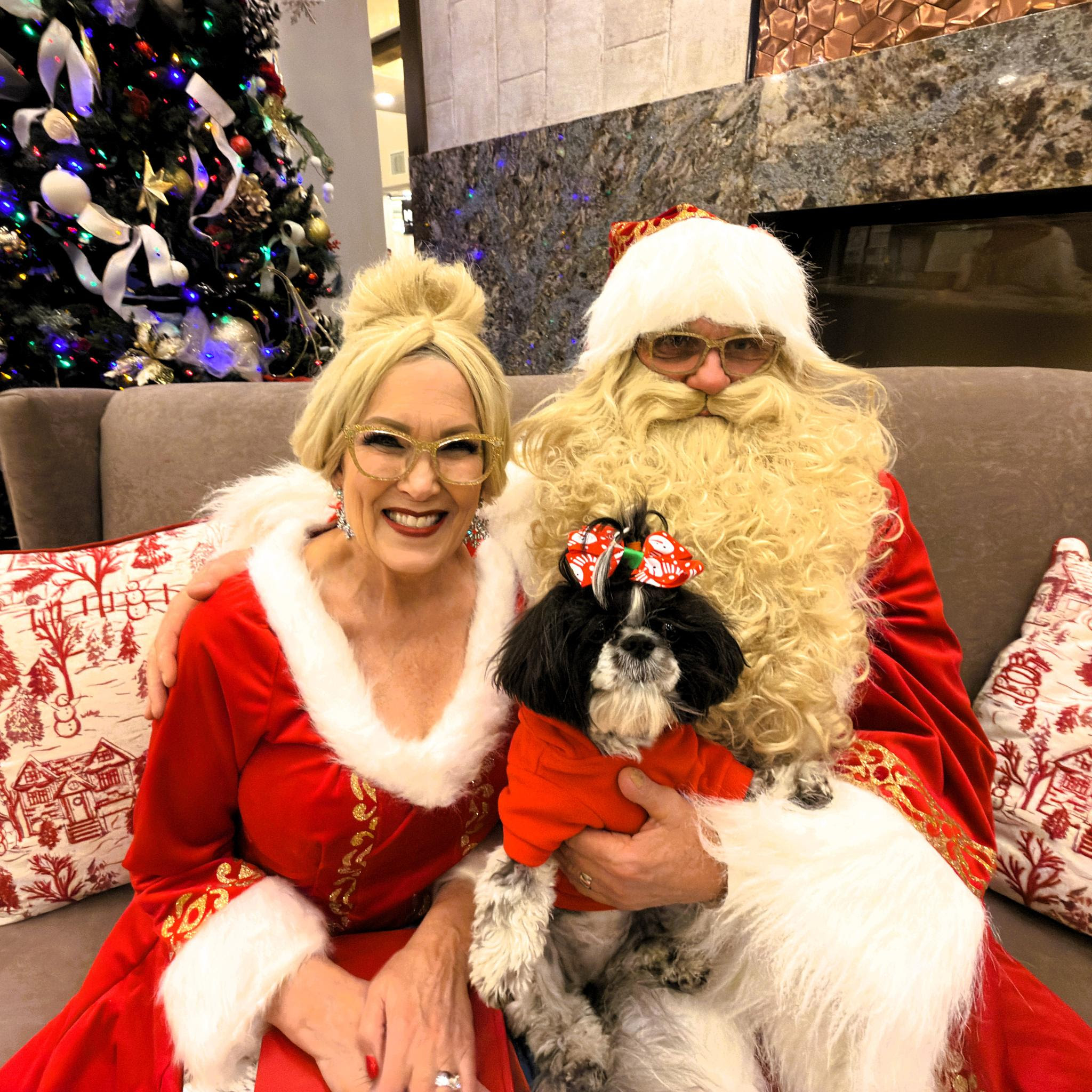 🎅🤶 JOIN US! Cookies & Cocoa with Santa & Mrs. Claus 🍪☕ header image.