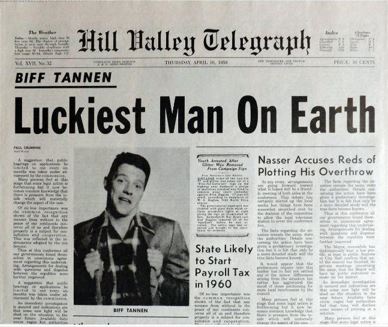 Biff Tannen's Sports Almanac and the Real Estate Market header image.