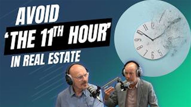 Why Waiting Last Minute To Talk To Your Realtor Is A Bad Idea header image.