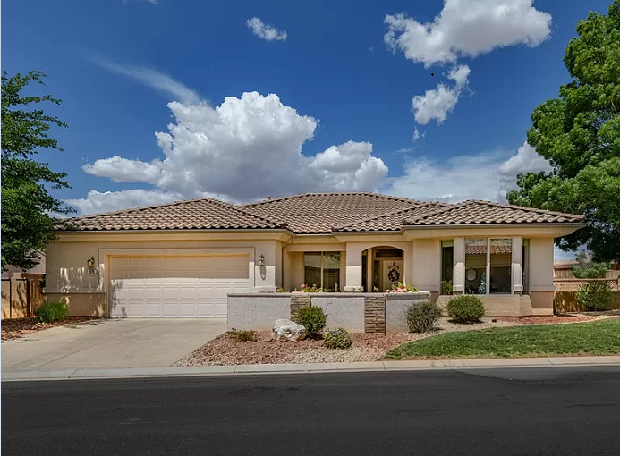 Award-Winning SunRiver St. George Single Family Home header image.