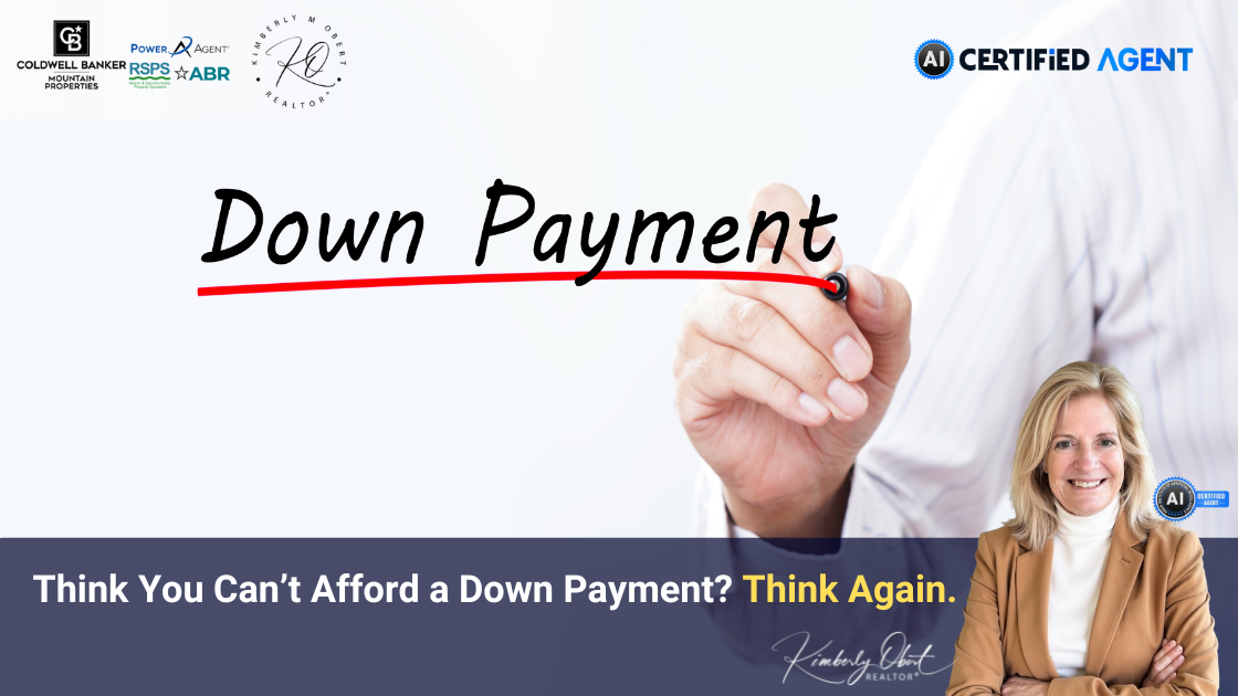 Think You Can’t Afford a Down Payment? Think Again. header image.