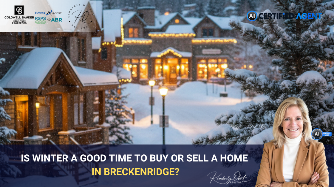 Is Winter a Good Time to Buy or Sell a Home in Breckenridge? header image.