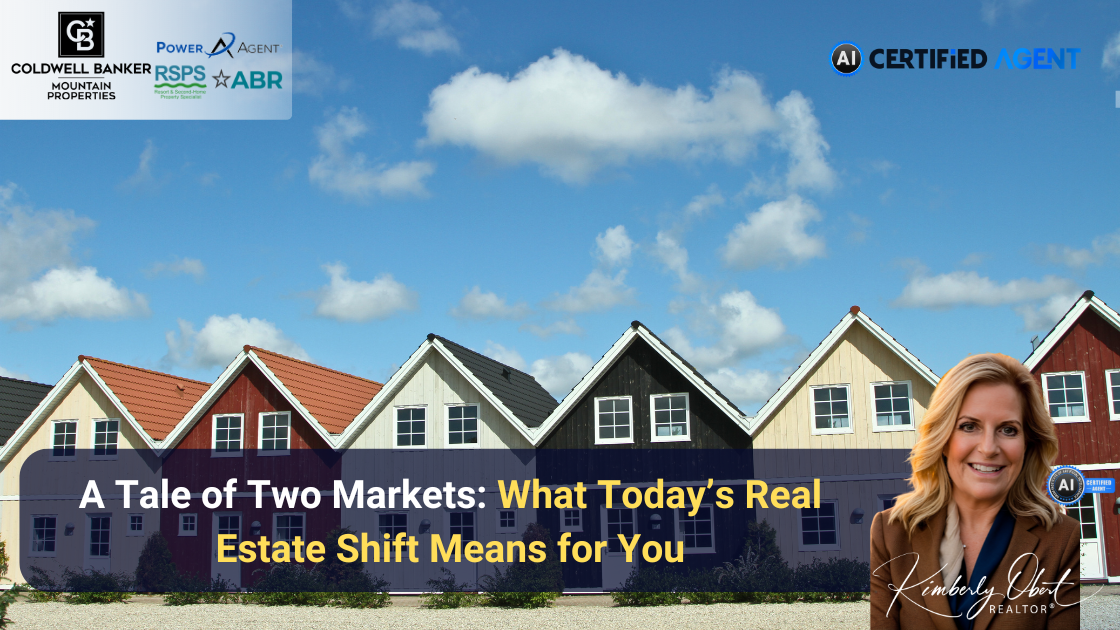 A Tale of Two Markets: What Today’s Real Estate Shift Means for You header image.