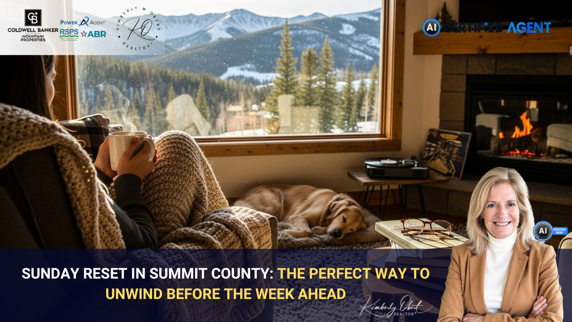 Sunday Reset in Summit County: The Perfect Way to Unwind Before the Week Ahead header image.