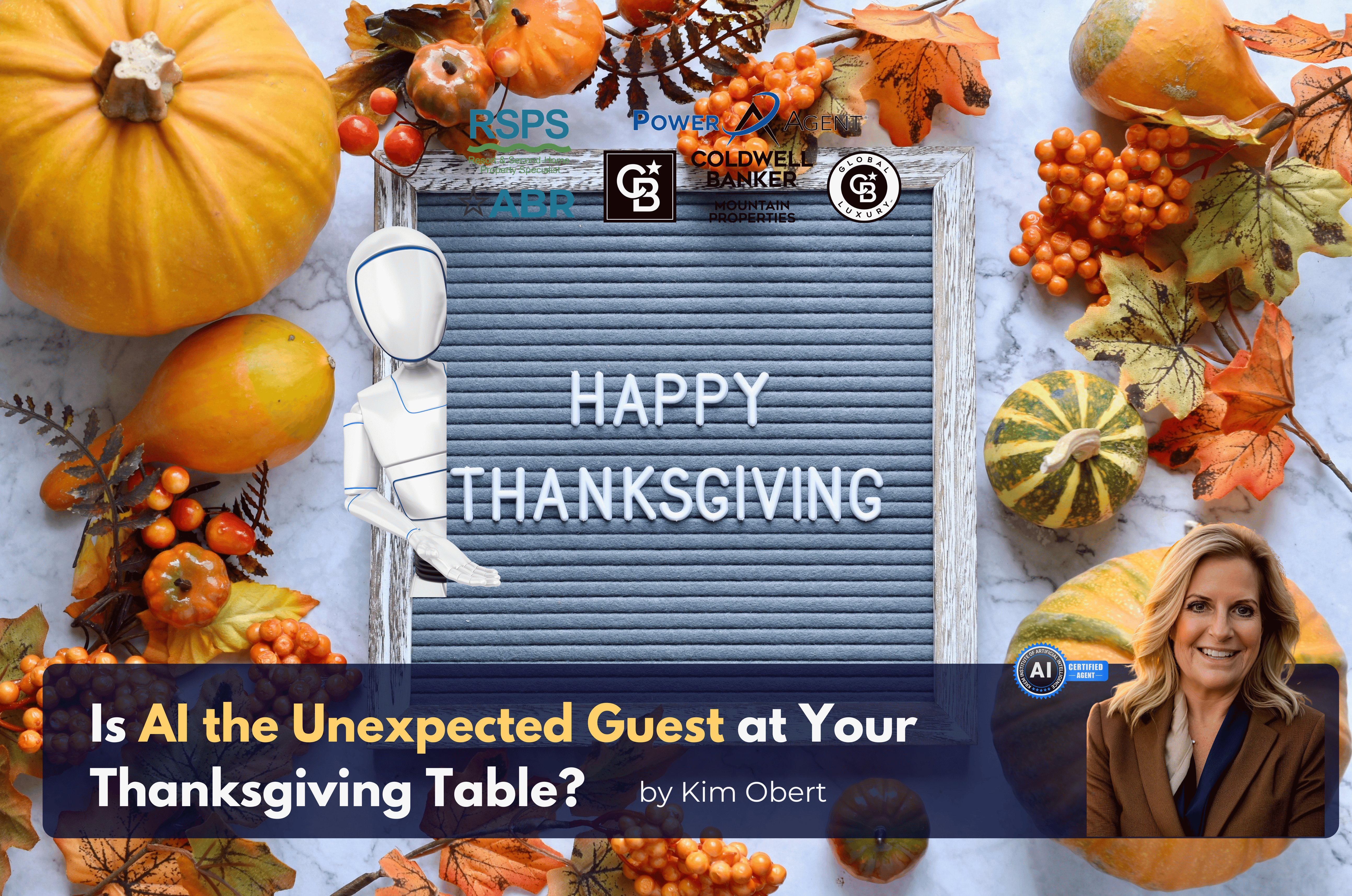 Is AI the Unexpected Guest at Your Thanksgiving Table? header image.