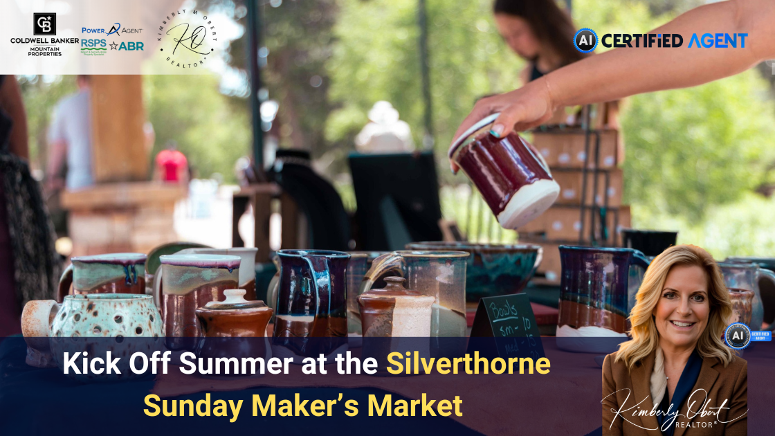 Kick Off Summer at the Silverthorne Sunday Maker’s Market header image.