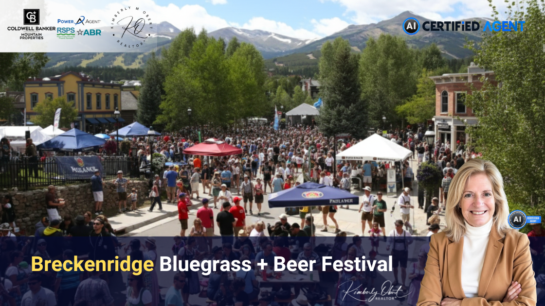 Breckenridge Bluegrass + Beer Festival header image.