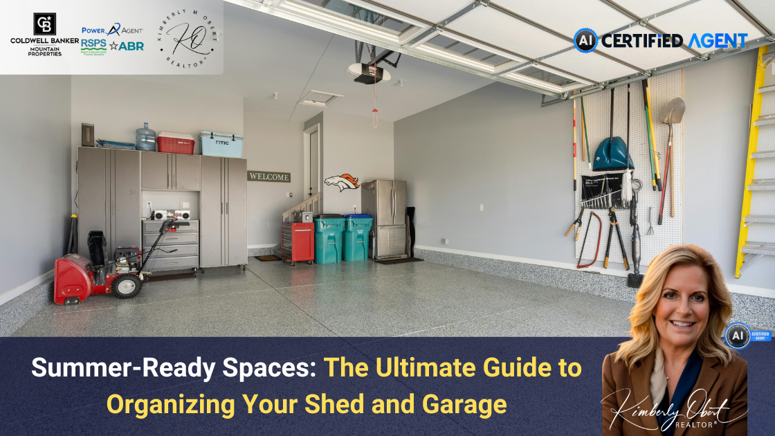 Summer-Ready Spaces: The Ultimate Guide to Organizing Your Shed and Garage header image.