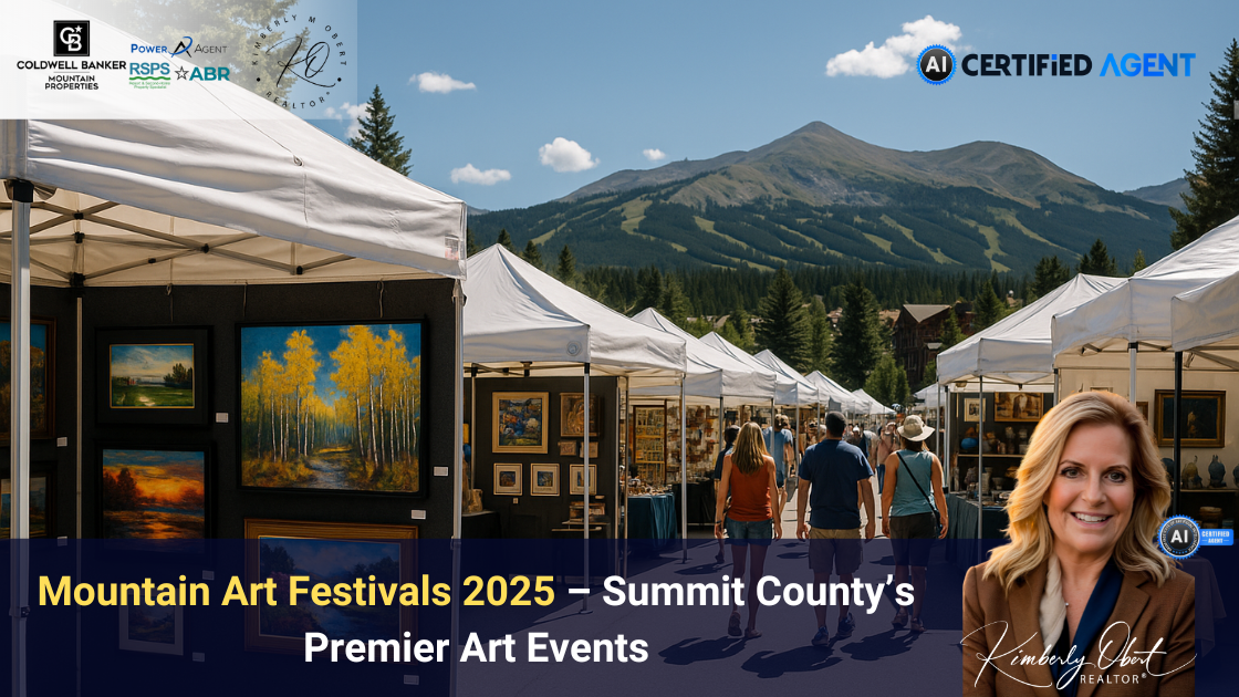 Mountain Art Festivals 2025 – Summit County’s Premier Art Events header image.