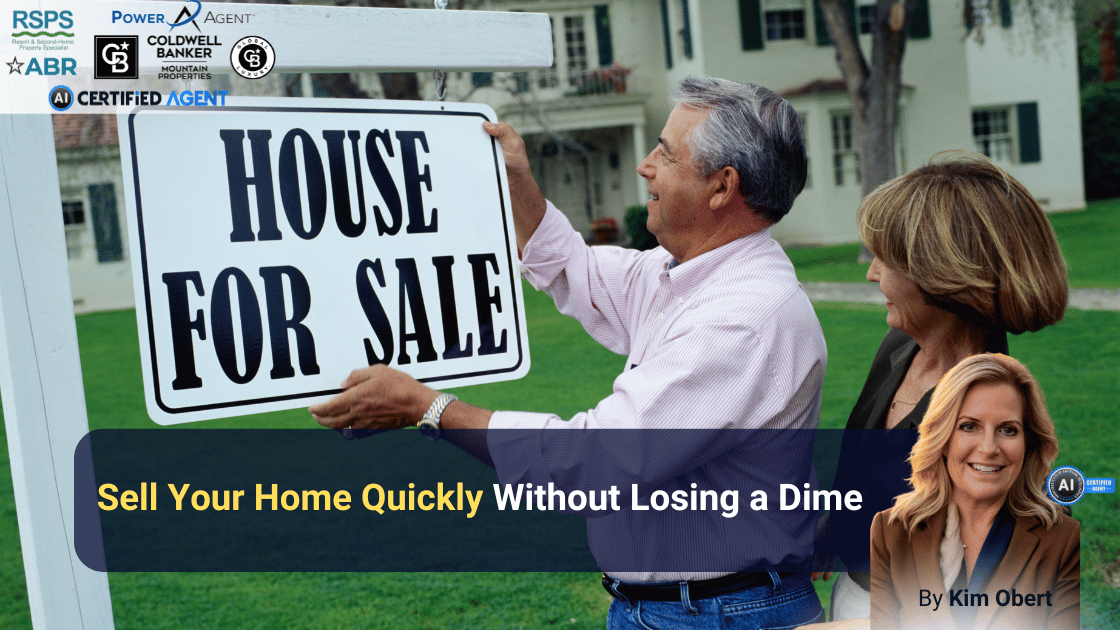 Sell Your Home Quickly Without Losing a Dime header image.
