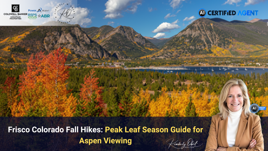 Frisco Colorado Fall Hikes: Peak Leaf Season Guide for Aspen Viewing header image.