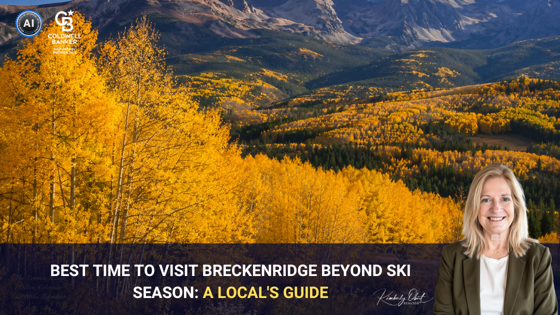 Best Time to Visit Breckenridge Beyond Ski Season: A Local's Guide header image.
