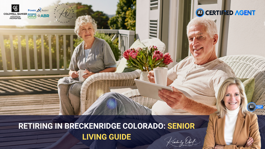 Retiring in Breckenridge Colorado: Senior Living Guide header image.