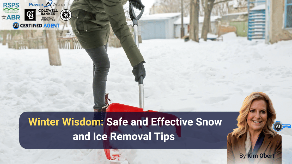 Winter Wisdom: Safe and Effective Snow and Ice Removal Tips header image.