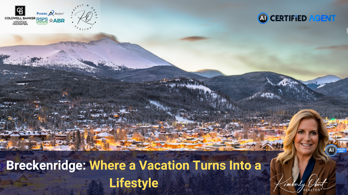 Breckenridge: Where a Vacation Turns Into a Lifestyle header image.