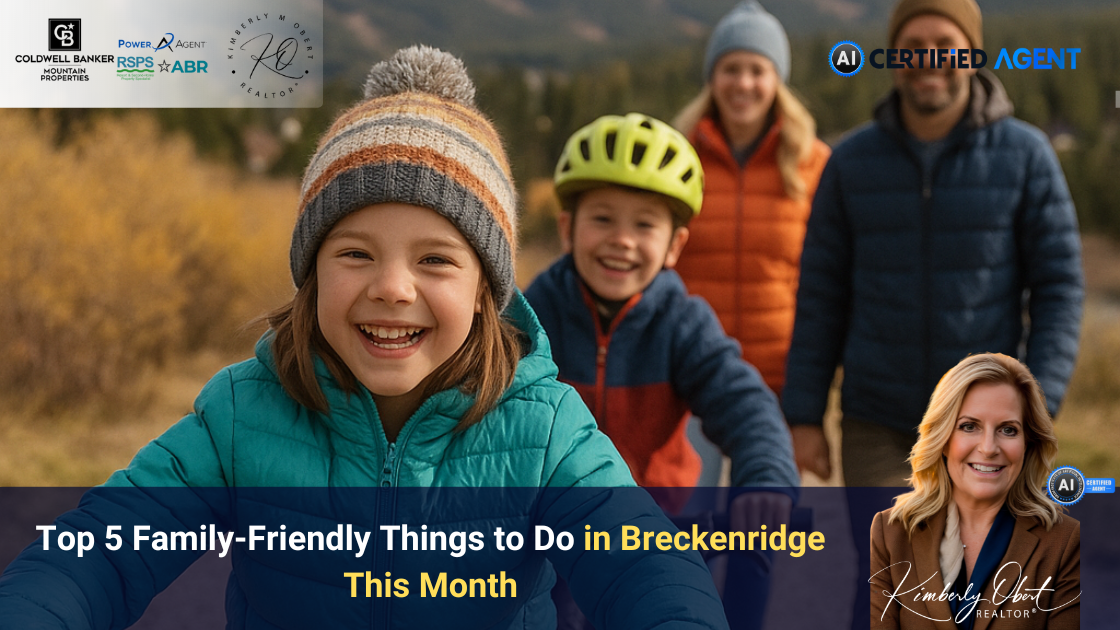 Top 5 Family-Friendly Things to Do in Breckenridge This Month header image.