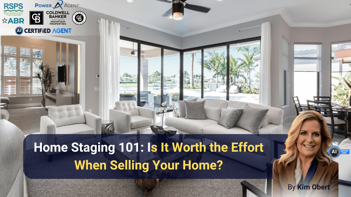 Home Staging 101: Is It Worth the Effort When Selling Your Home? header image.