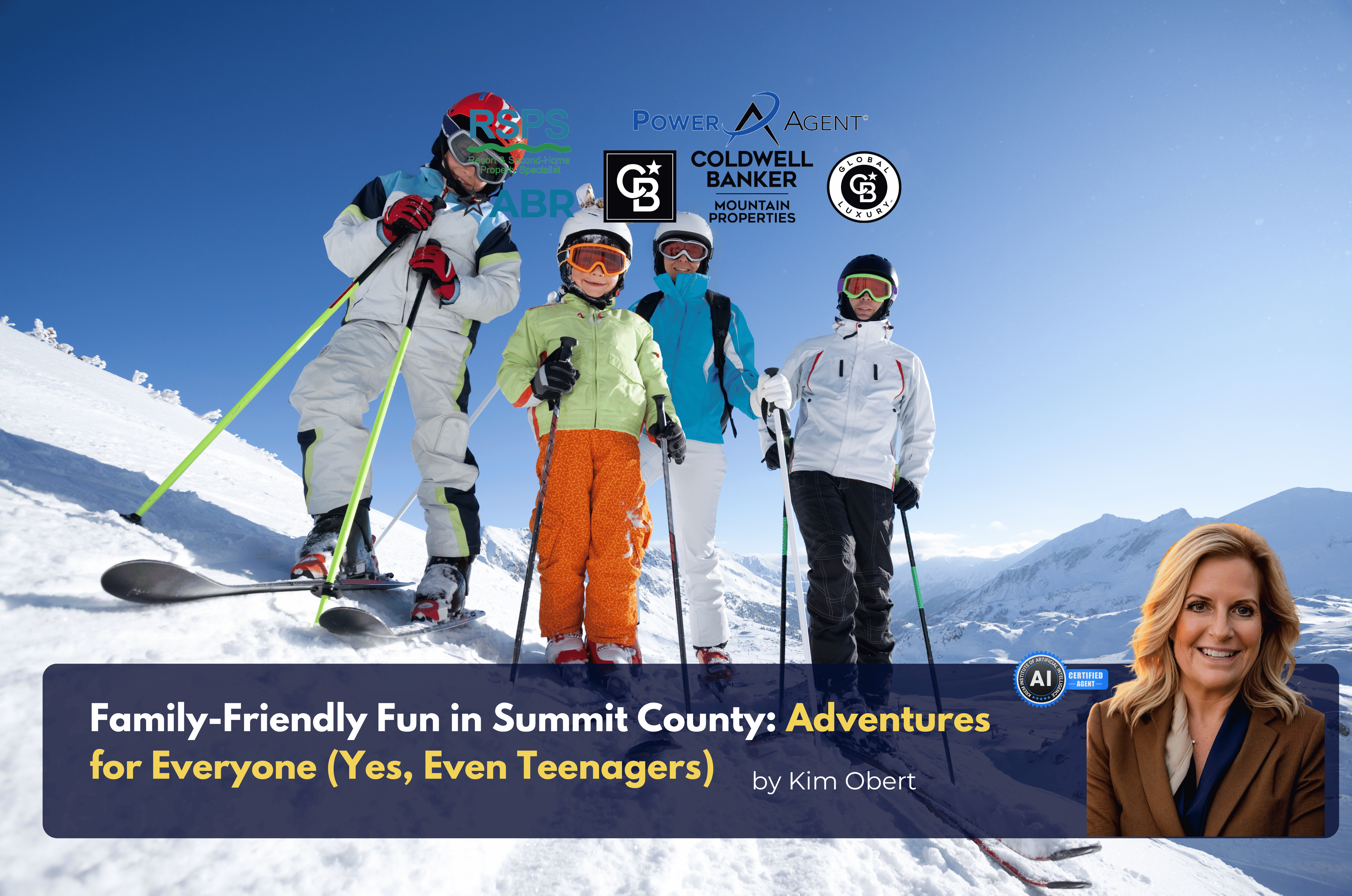 Family-Friendly Fun in Summit County: Adventures for Everyone (Yes, Even Teenagers) header image.