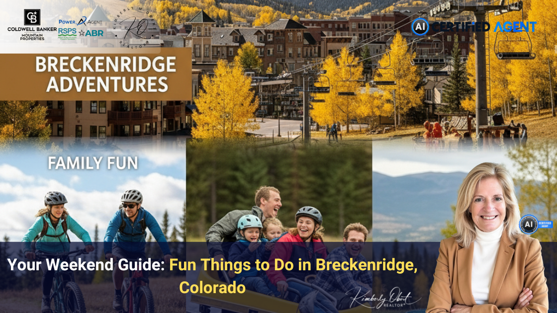 Your Weekend Guide: Fun Things to Do in Breckenridge, Colorado header image.