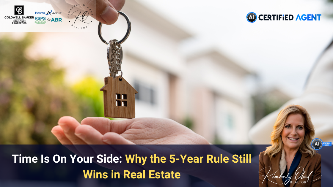 Time Is On Your Side: Why the 5-Year Rule Still Wins in Real Estate header image.
