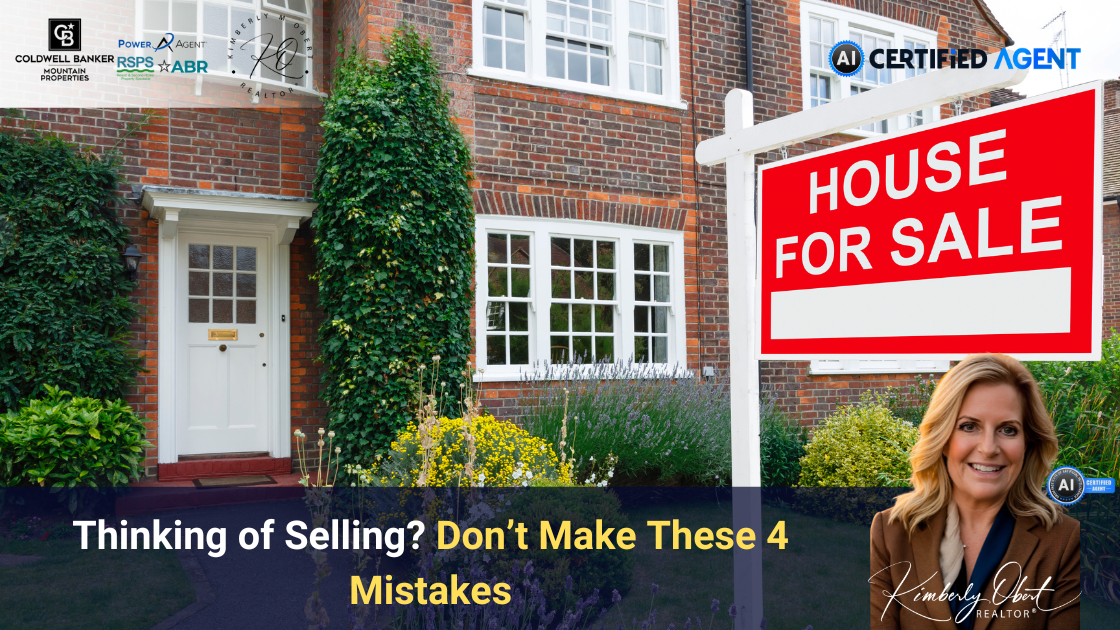 Thinking of Selling? Don’t Make These 4 Mistakes header image.