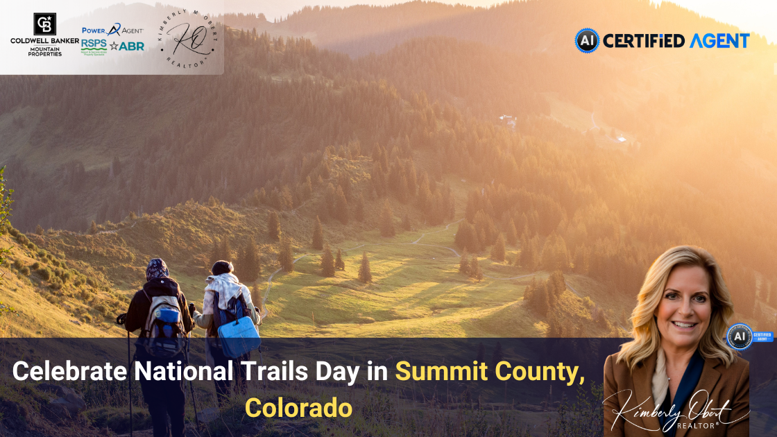 Celebrate National Trails Day in Summit County, Colorado header image.