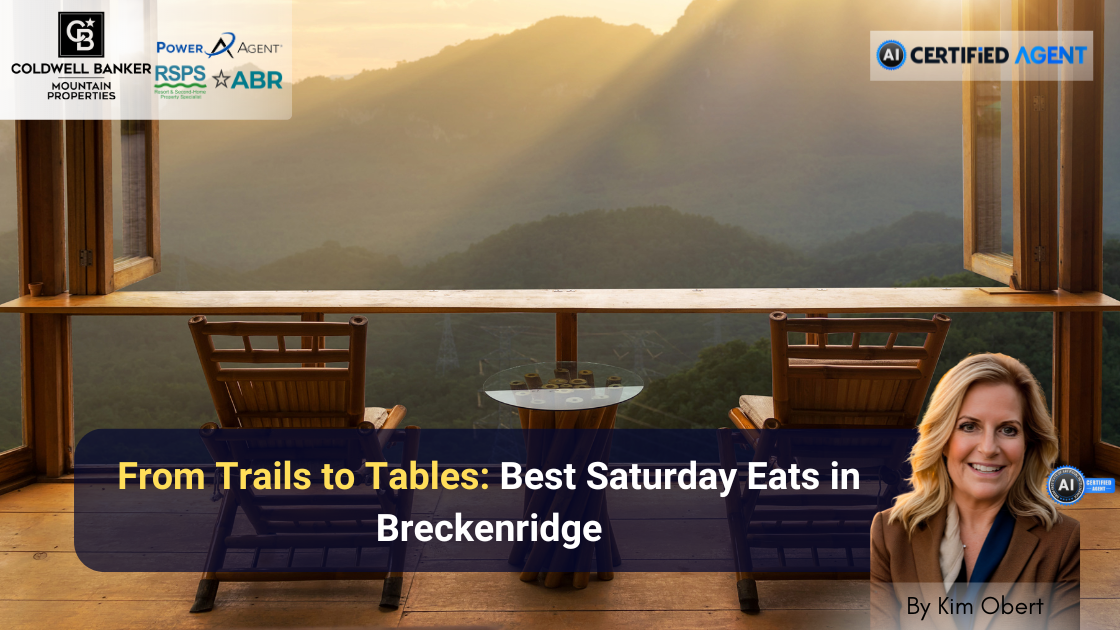 From Trails to Tables: Best Saturday Eats in Breckenridge header image.