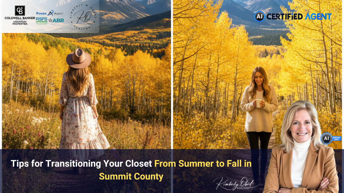 Tips for Transitioning Your Closet From Summer to Fall in Summit County header image.