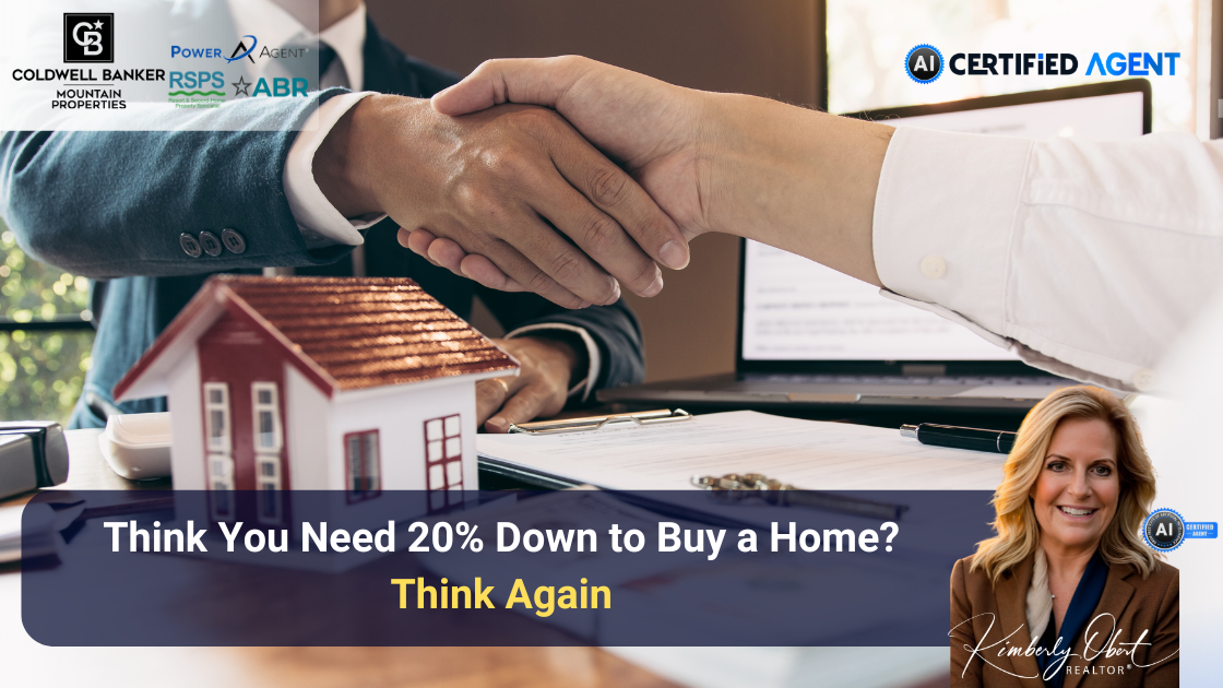 Think You Need 20% Down to Buy a Home? Think Again header image.