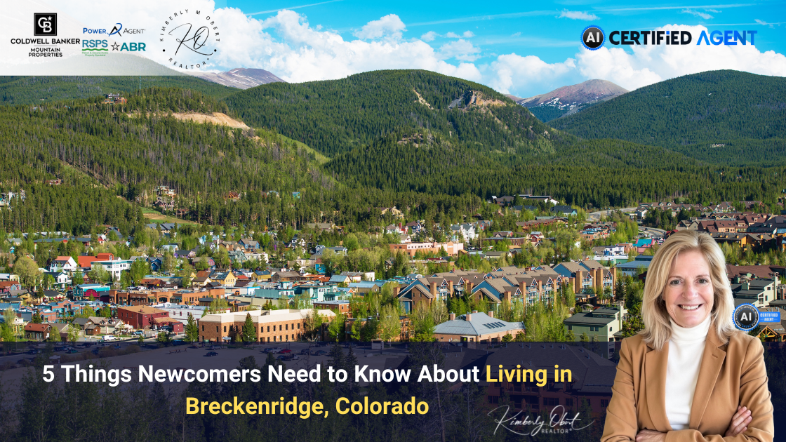 5 Things Newcomers Need to Know About Living in Breckenridge, Colorado header image.