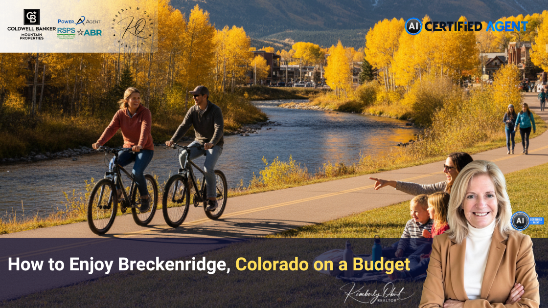 How to Enjoy Breckenridge, Colorado on a Budget header image.
