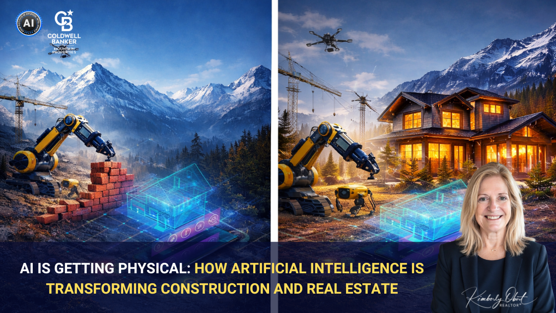AI Is Getting Physical: How Artificial Intelligence Is Transforming Construction and Real Estate header image.