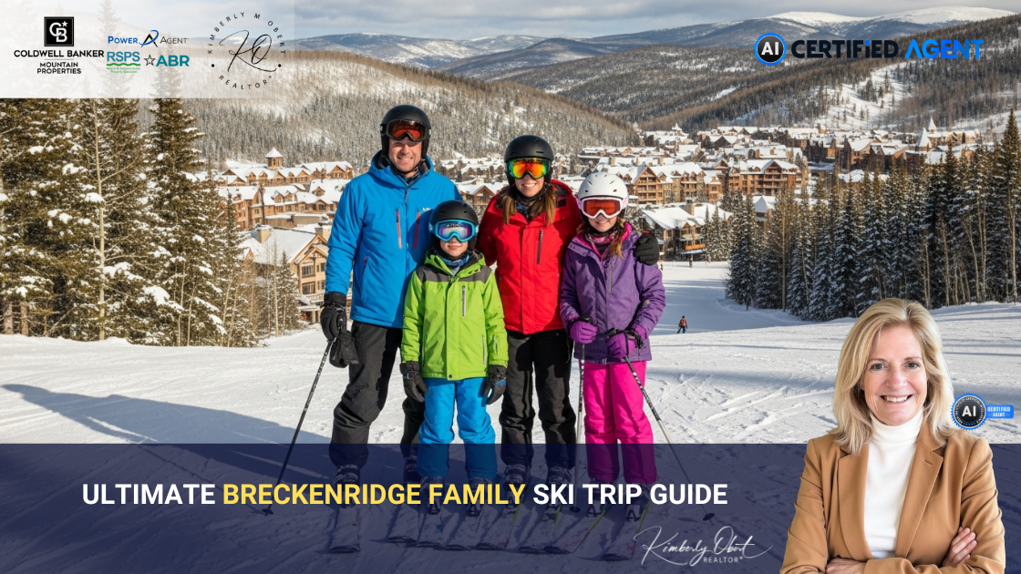 Ultimate Breckenridge Family Ski Trip Guide header image.
