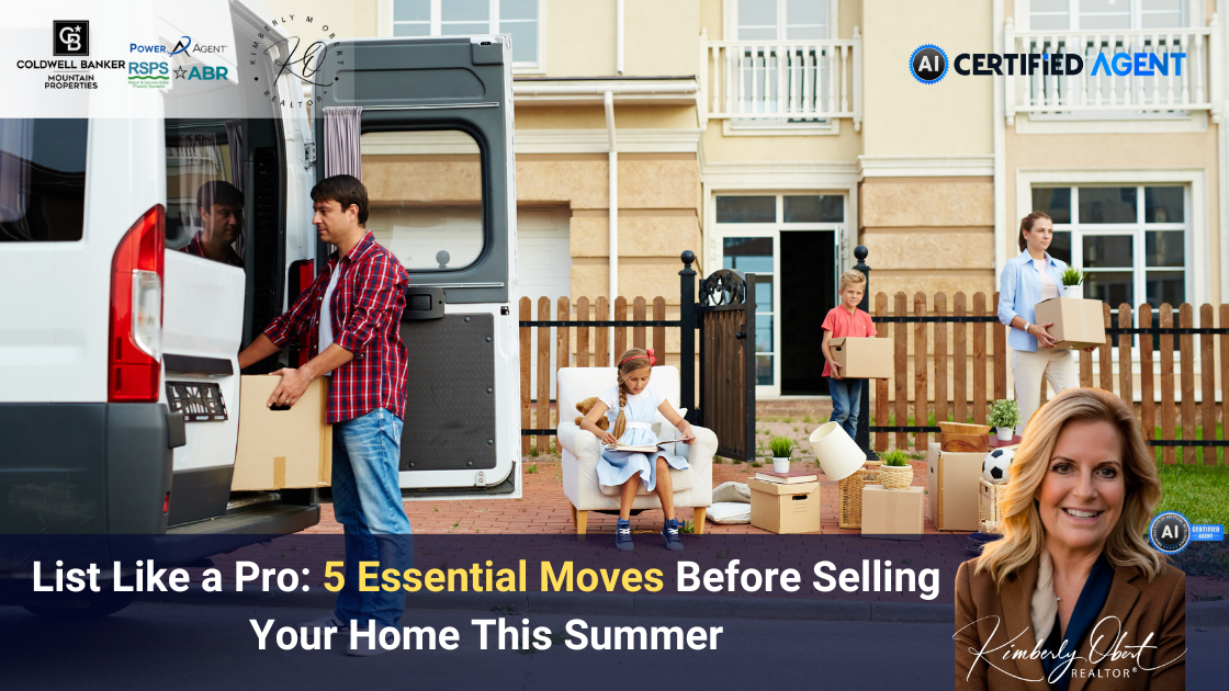 List Like a Pro: 5 Essential Moves Before Selling Your Home This Summer header image.