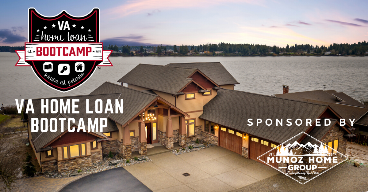 Virtual VA Home Loan Bootcamp header image.