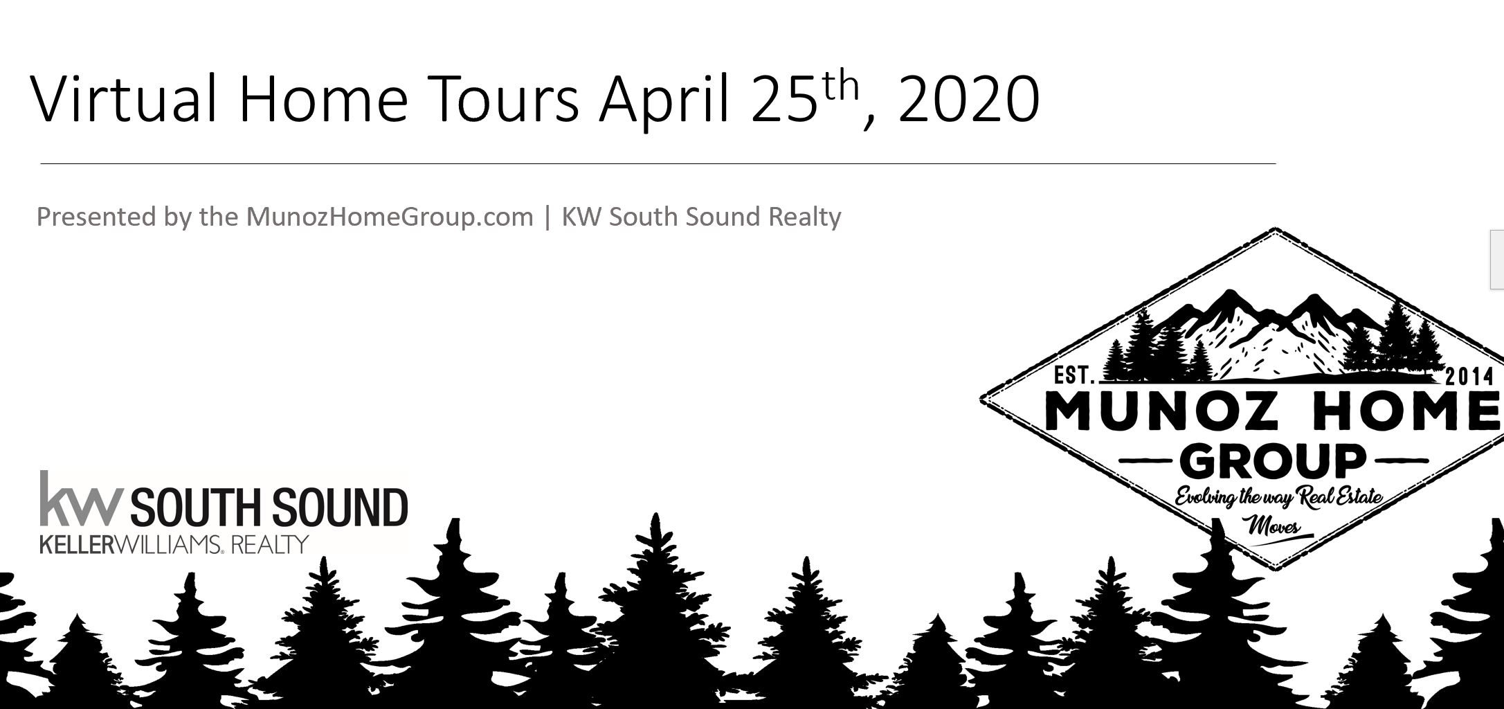 Virtual Home Tours April 25th, 2020 header image.