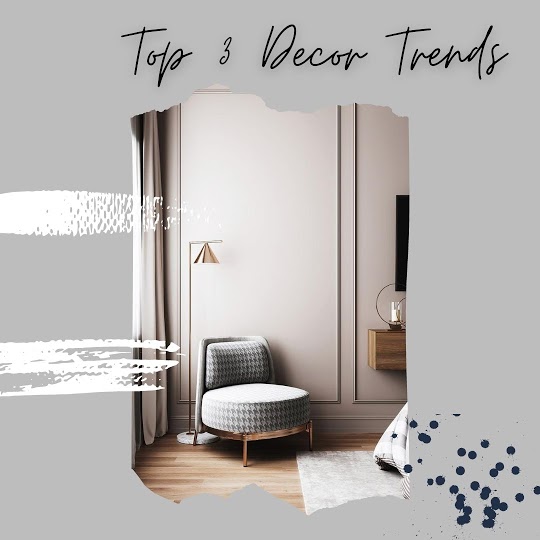 MHG's 2020 Top 3 decor Trends! header image.