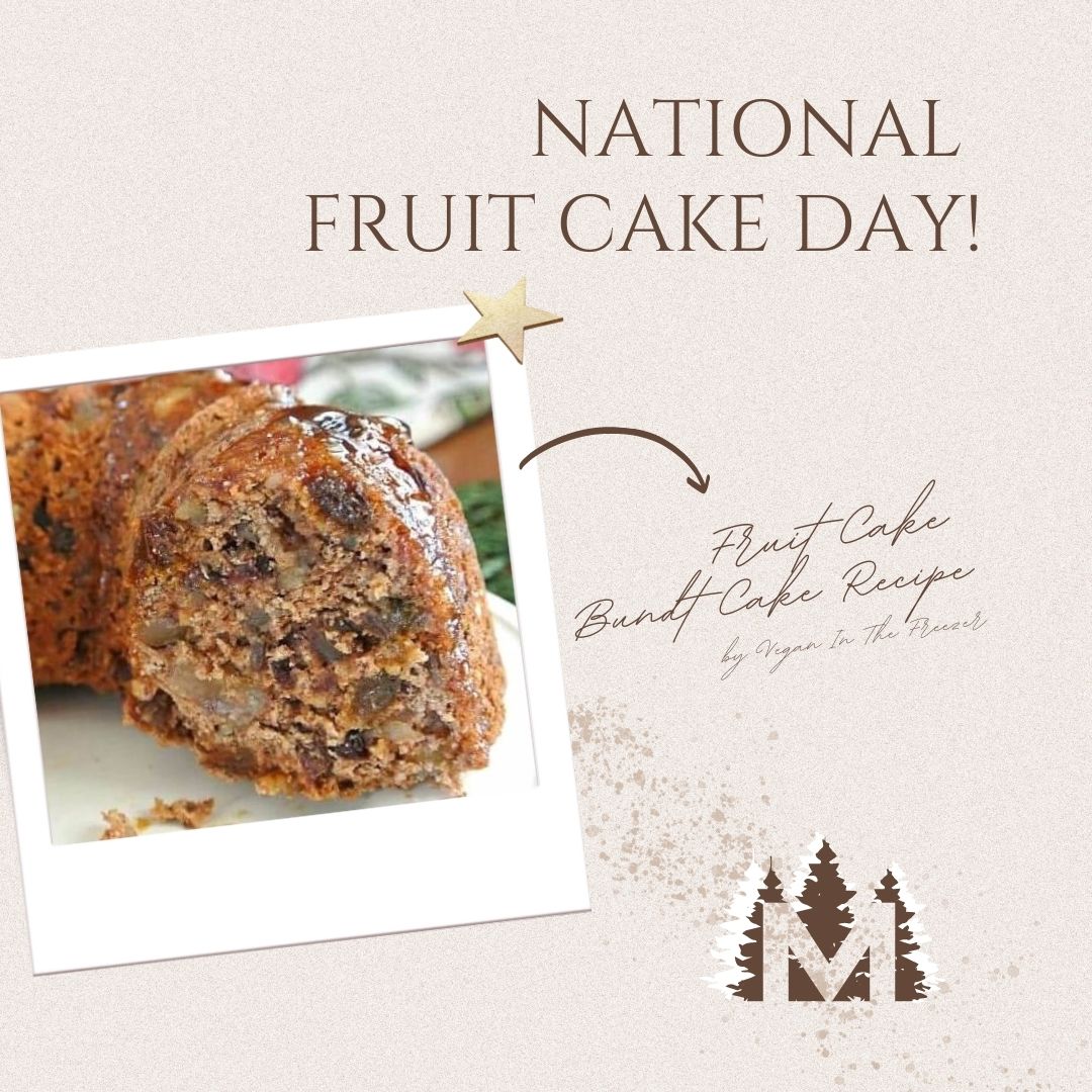 Nation Fruit Cake Day Recipe header image.