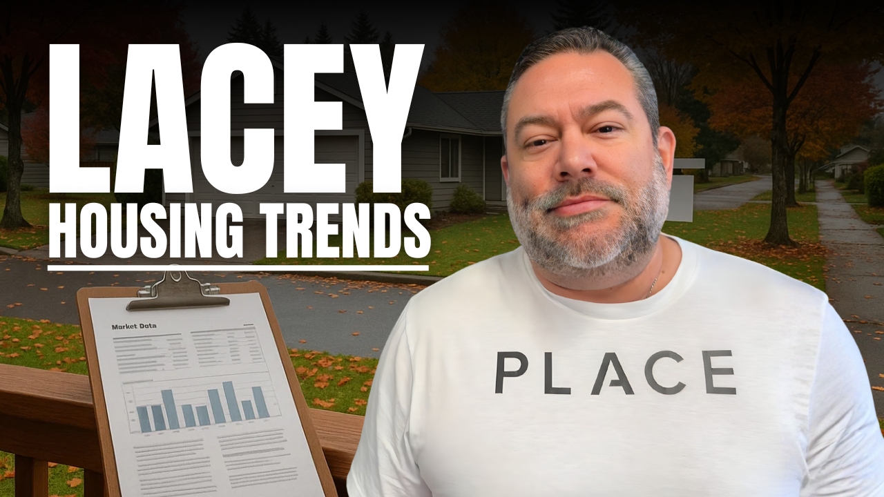 Fall 2025 Lacey Housing Market Update header image.