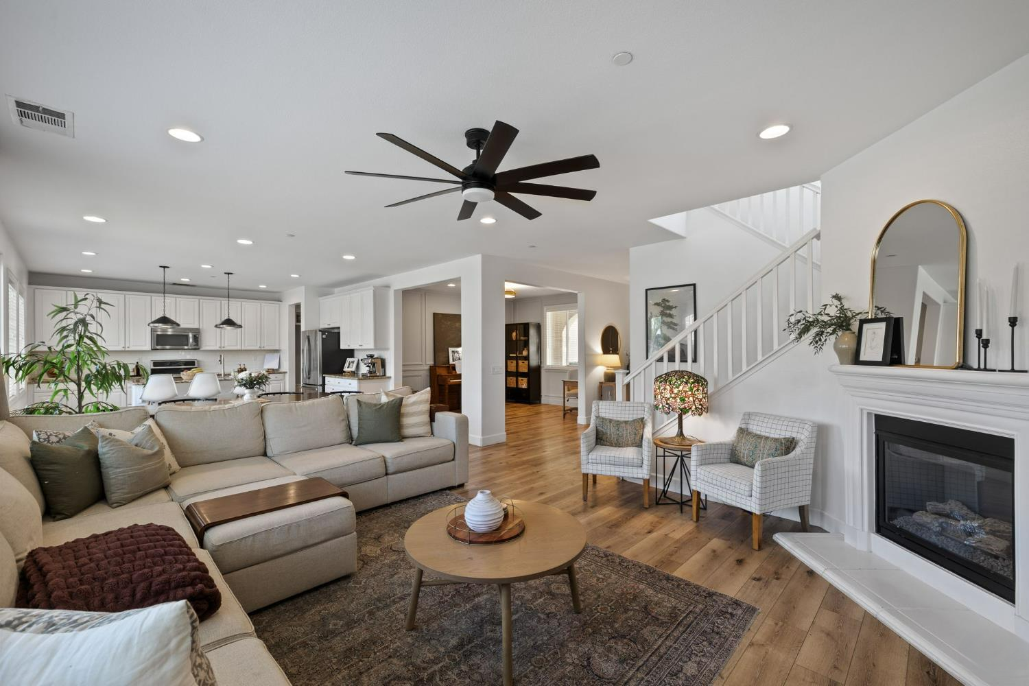 Example of a well prepared Bakersfield home with staging and open layout to help sell for full price or above