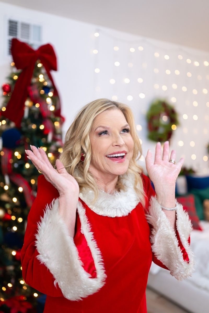 Laurie McCarty dressed as Mrs. Claus