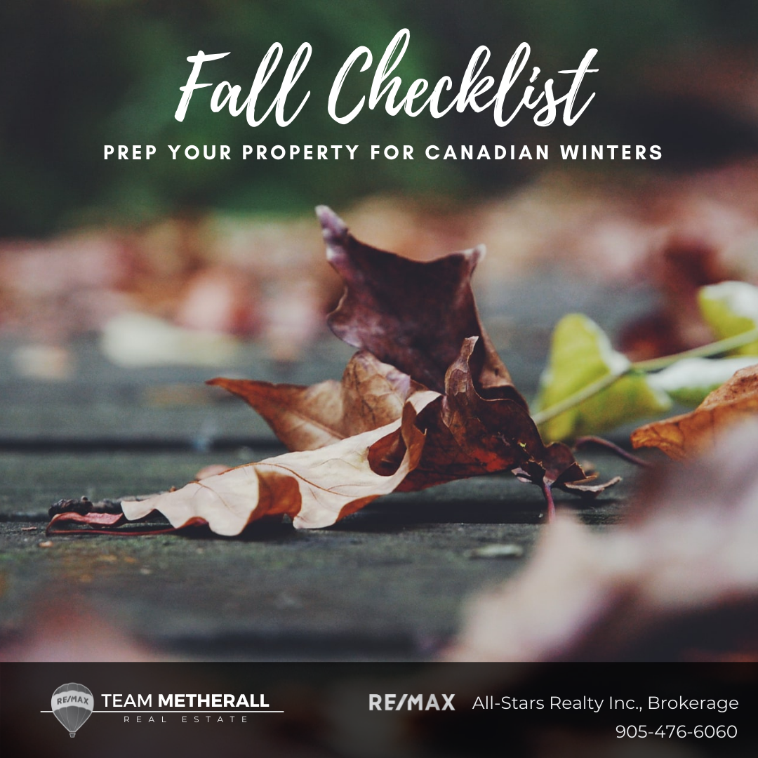 Fall Home Maintenance List header image.