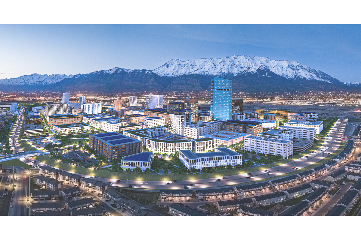 Welcome to Utah City - Where Sustainability Meets Urban Elegance header image.