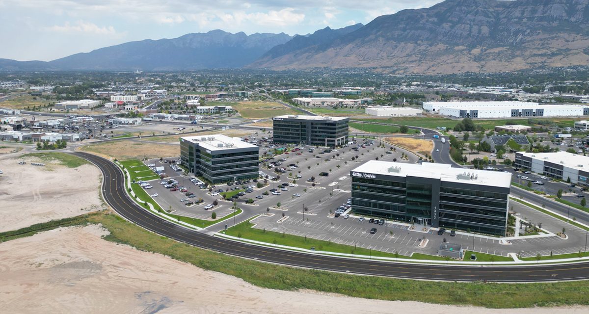 Aerial image of Valley Grove at Pleasant Grove, Utah.