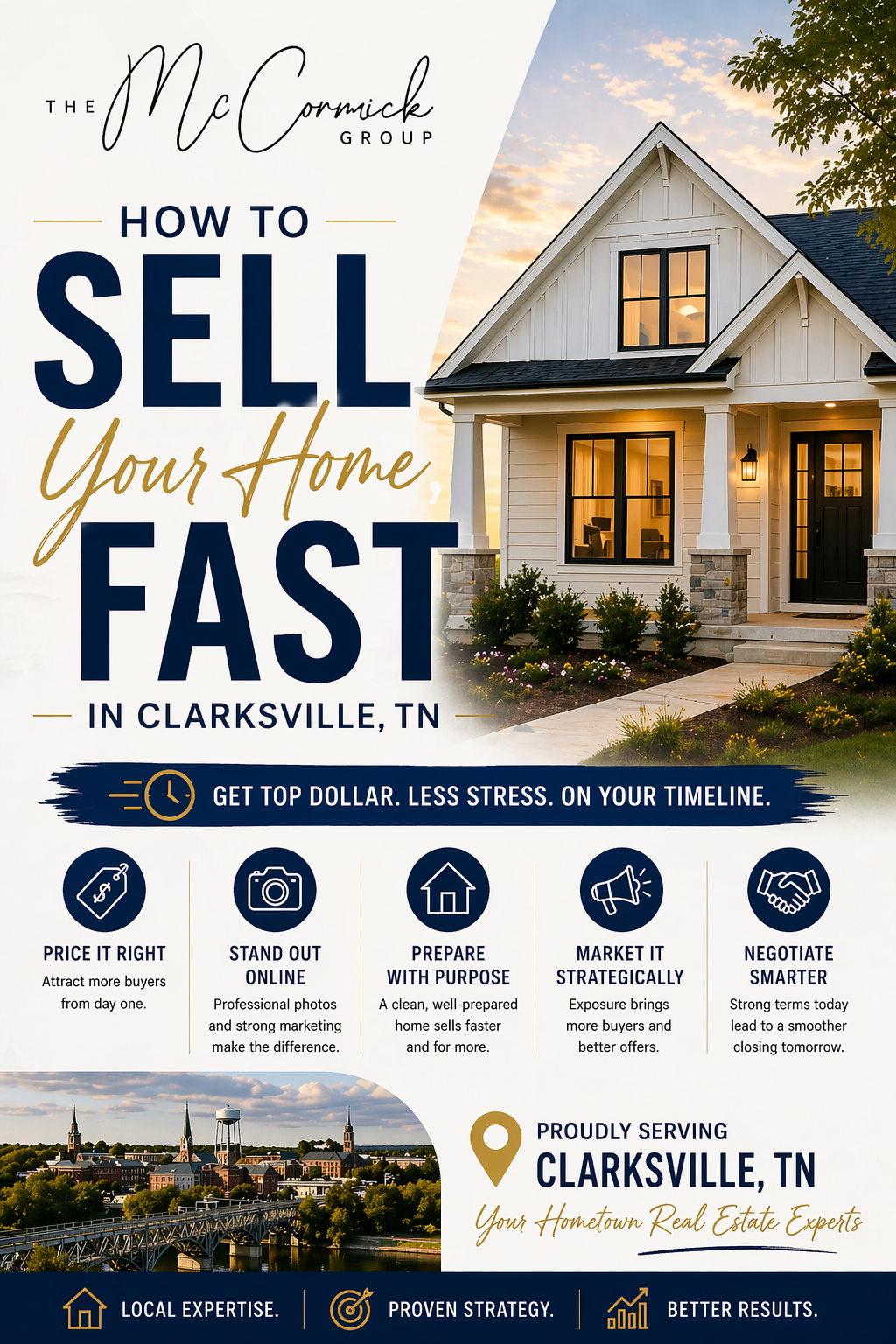 How to Sell Your Home Fast in Clarksville, TN header image.