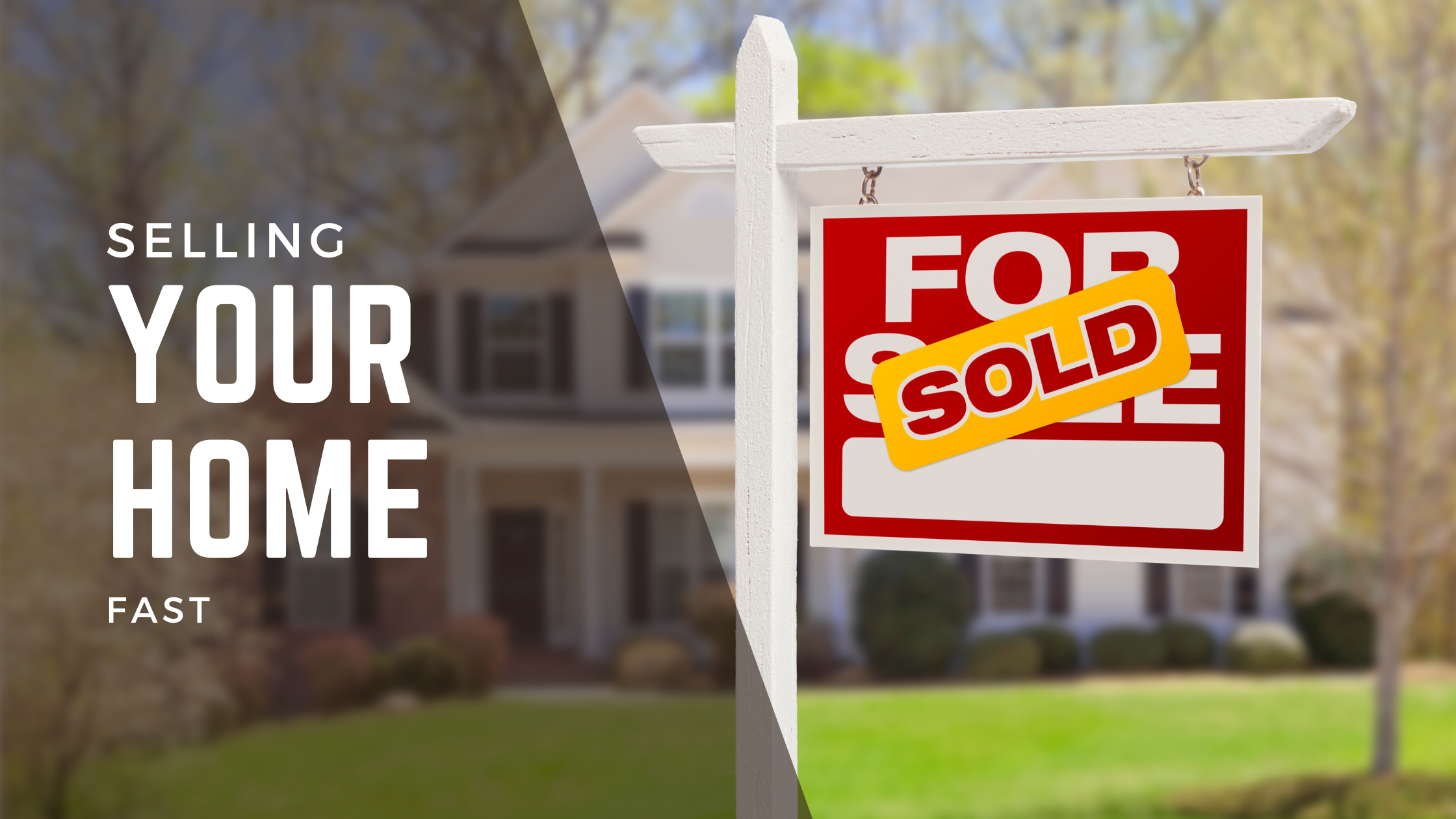 How to Sell a House Fast header image.
