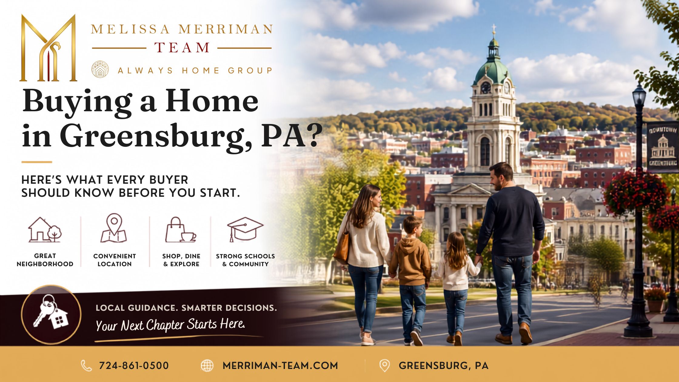 Buying a Home in Greensburg, PA? Here's What Every Buyer Should Know Before You Start header image.