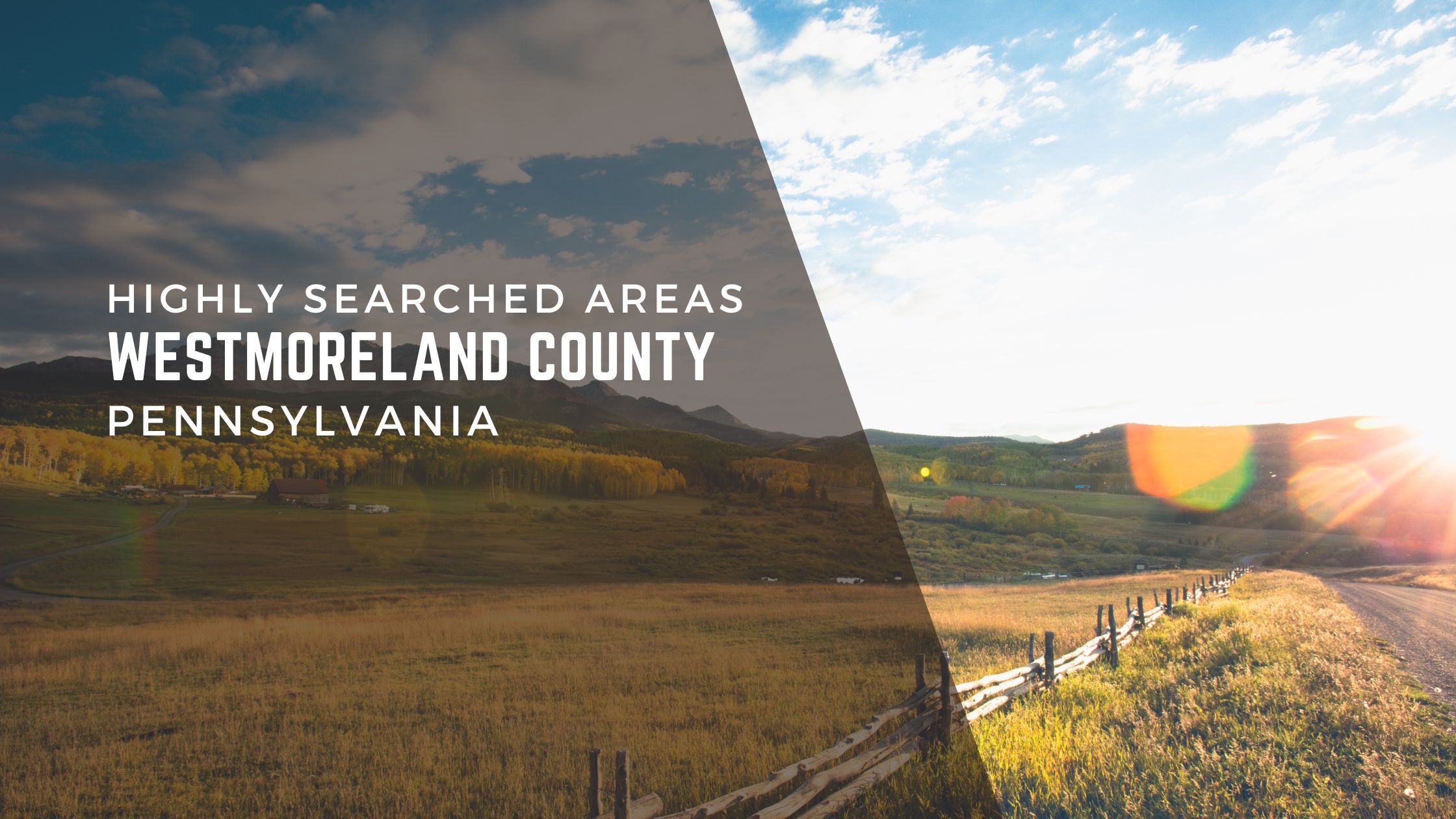 Where are buyers looking for homes in Westmoreland County, PA? header image.