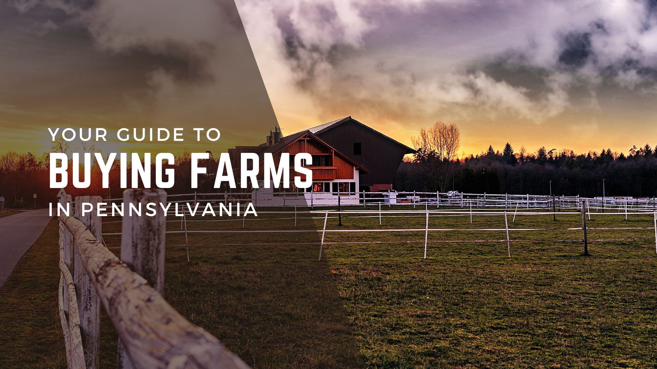 Unlocking the Potential: Your Guide to Buying Farms in Pennsylvania header image.